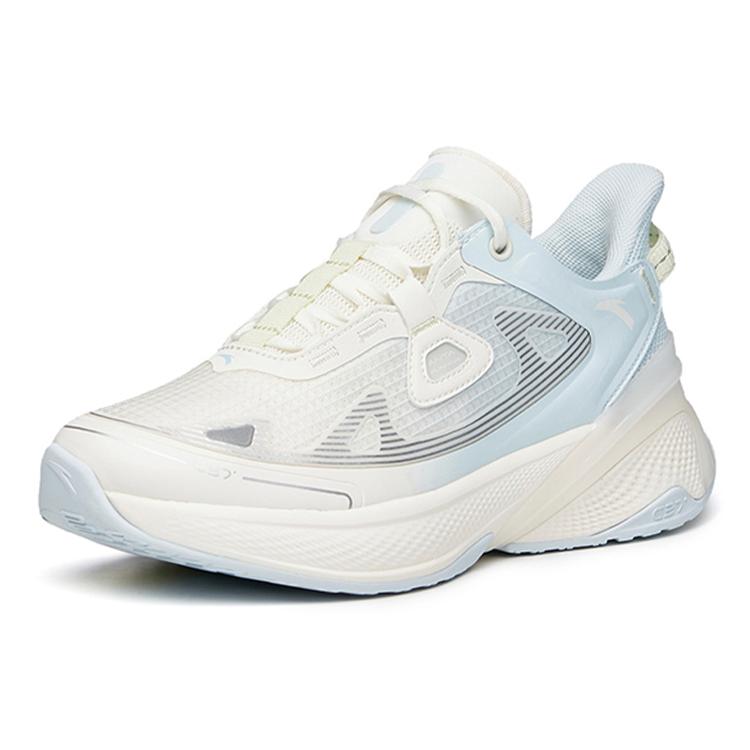 New Anta Running Collection Low Top Running Shoes Women's White Blue 122135530R-2