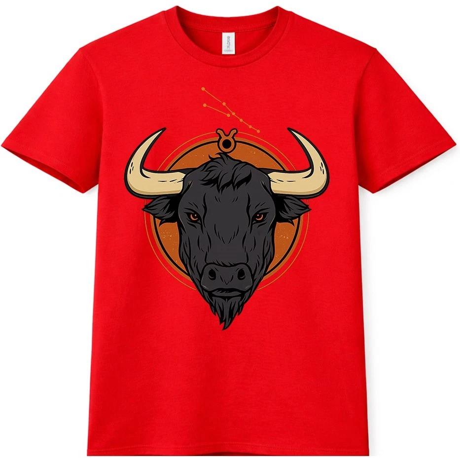 Taurus Zodiac T Shirt Bull Star Sign Astrology Constellation Birthday Gift Tee XXXXL