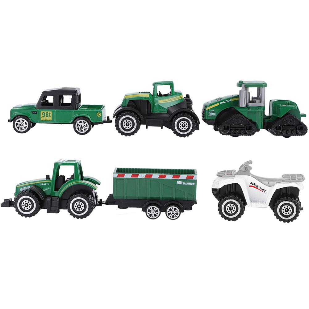 1:64 Alloy Car Model Highly Simulation Engineering Vehicle Children Car Model ToyGreen