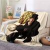 Retro Cool B-Bob Dylan Merchandise Blanket Fleece Home Popular Singer Throw Blanket Cozy Ultra-Soft for Couch Quilt