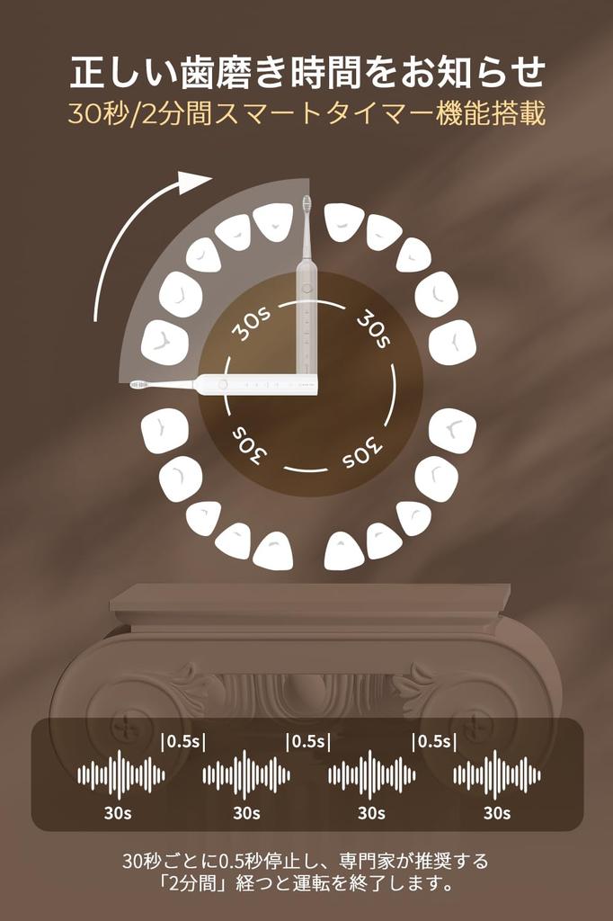 Epeios Schallzahnbürste 2 Bürsten IPX7 Best Buy des Jahres für 2024 Aufeinanderfolgendes Jahr in einer Hall of Fame Perfekt als Geburtstagsgeschenk Zahnbürste, Köpfe,