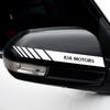 2Pcs Car Rearview Mirror Side Decal Stripe Vehicle Body Trim Sticker For Kia K1 K2 K3 K4 K5 K6 K7 K9 Stonic Stinger Venga Mohavi yngc90
