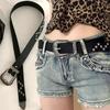 Rivet Y2K Punk Belt Gothic Star Waistband Fashion Western Studded Belt Jeans Accessory