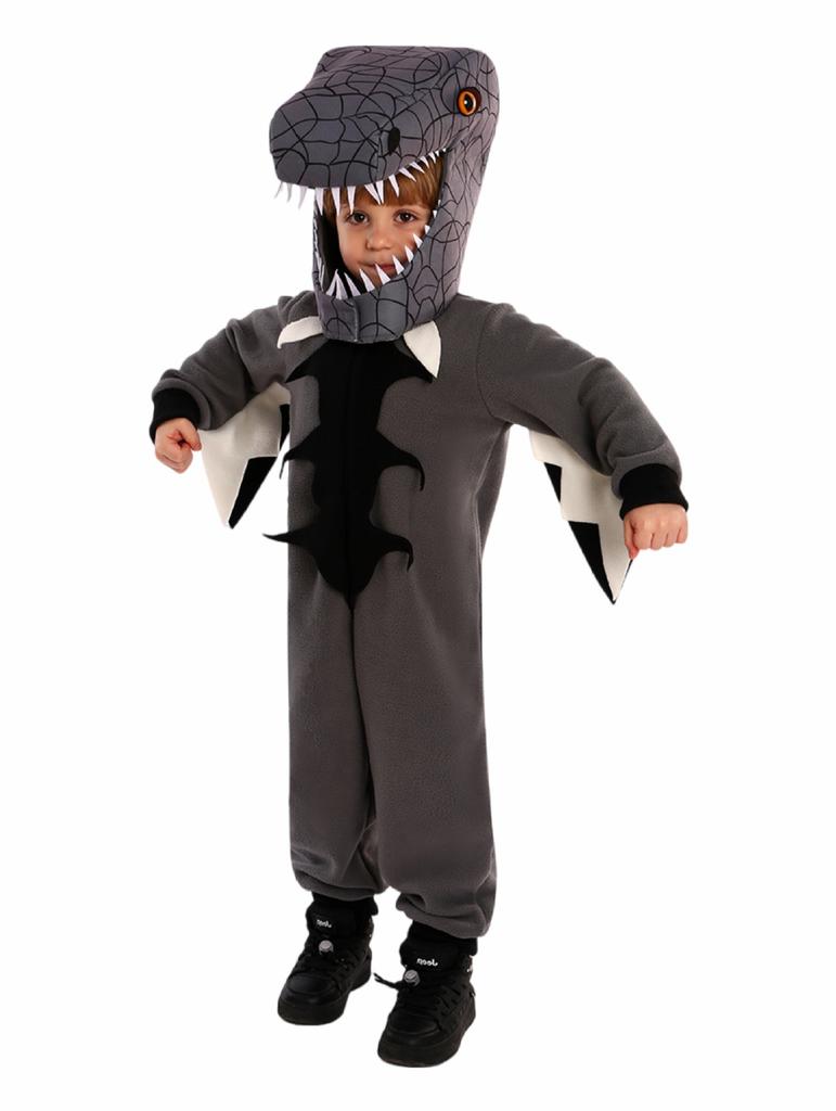 Kids Boys Halloween Cosplay Costumes Child Pretend Green Triceratops Dinosaur Costumes Game Party Role Play Dress Up Outfit