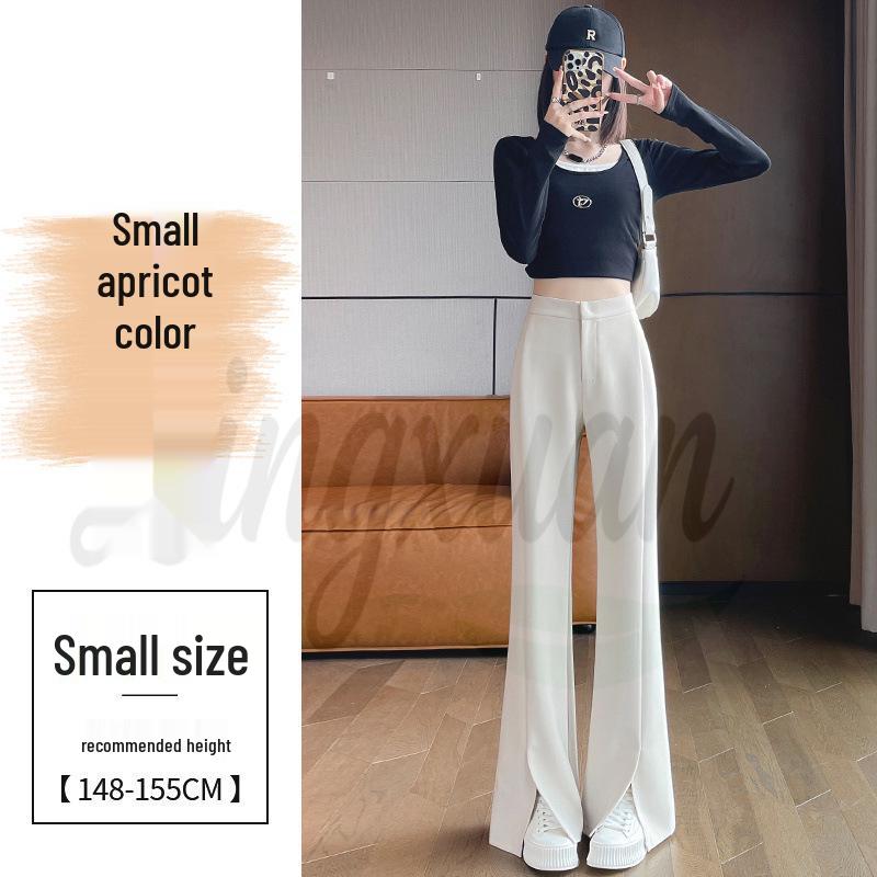 Autumn 2026 High Waist Wide Leg Floor-Length Trousers for Women S