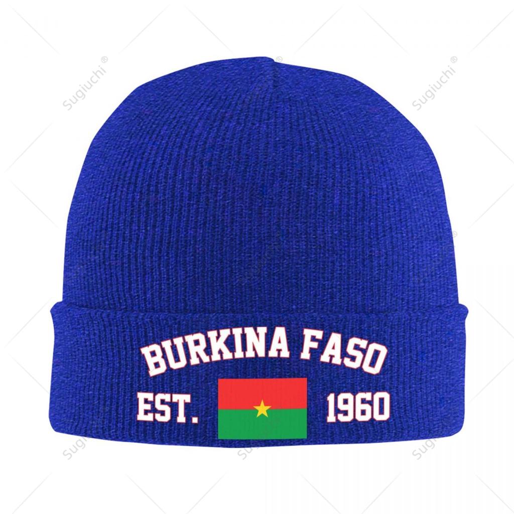 Unisex Burkina Faso EST Knitted Hat For Unisex Women Boys Winter Autumn Beanie Cap Warm Bonnet