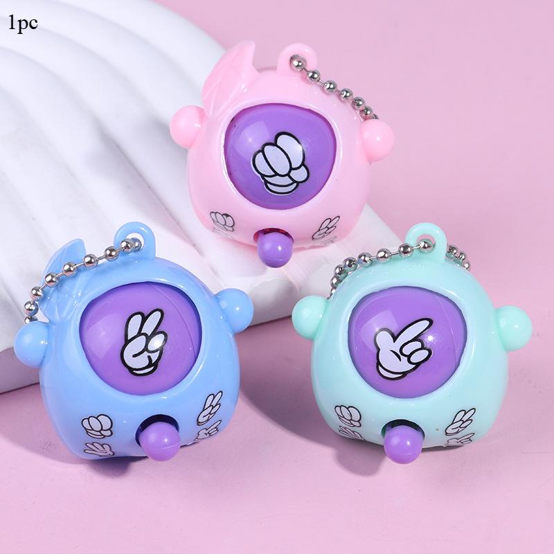 

1 шт. Брелок-яйцо для гадания, Ножницы Камень Ткань, Яйцо-игрушка с меняющимся лицом, Креативные подарки, В наличии