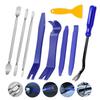 Auto Trim Removal Tool Kit No-Scratch Pry Tool Kit for Car Door Clip Panel Audio Dashboard Dismantle Metal Prying Tweezers