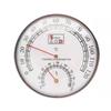 High-Temperature Metal Thermohygrometer for Sauna Rooms