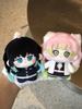 Figura de Anime Demon Giyu Tomioka Mitsuri Kanroji Douma 10cm Muñeco de Algodón Juguete de Peluche Bonita Decoración de Escritorio Regalo de Festival Para Fans