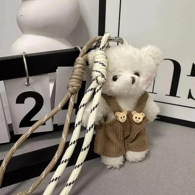 

Newcomer Exclusive: Blush Bear Plush Doll Overalls Pendant