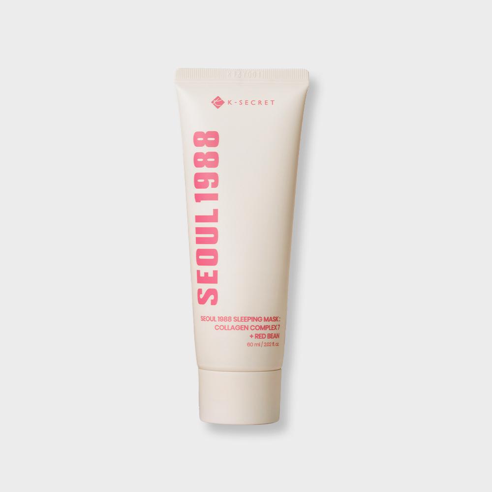 [NEW] K-SECRET SEOUL 1988 Sleeping Mask : Collagen Complex 7 + Red Bean, 60ml