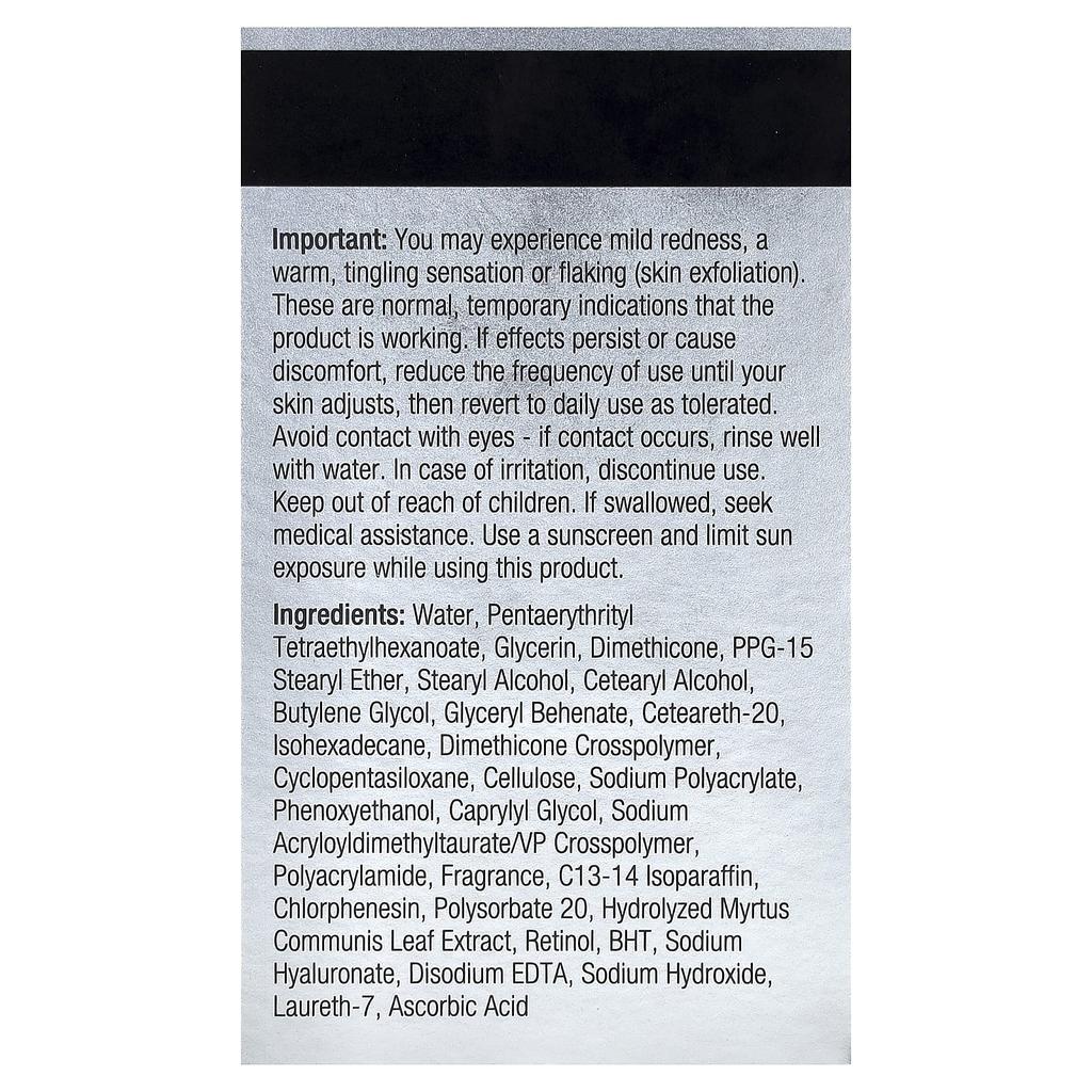 Neutrogena Szybka Naprawa Zmarszczek®, Regenerujący Krem z Retinolem, 1,7 uncji (48 g)