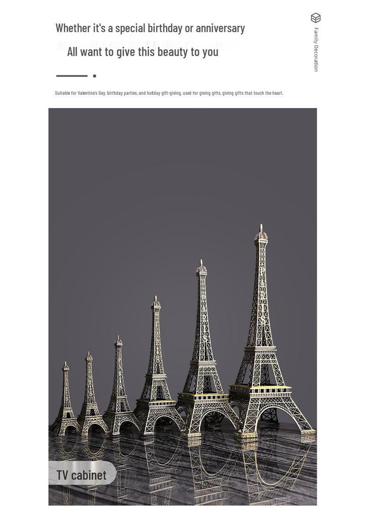 Eiffel Tower Decorative Model for Home Decor