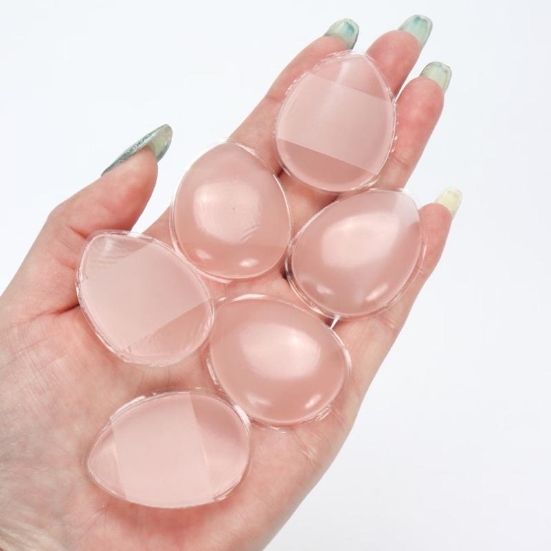 Soft Silicone Gel Powder Puff Sponge For Cosmetic Face Foundation Bb Cream No Powder Eating Powder Cosmetic Puff Makeup Tools