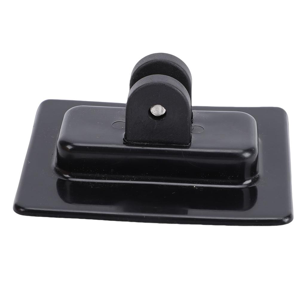 Inflatable Boat Canopy Mount Base PVC Nylon Sun Shade Deck Mount Base for T and U Shape Head Black