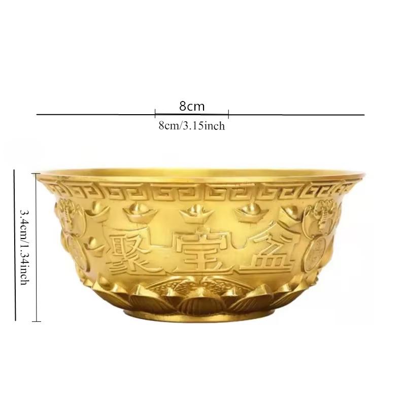 

Pure Copper Cornucopia Decoration Living Room Wine Cooler Feng Shui Ornaments Office Attract Wealth Chinese Decorative Crafts