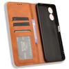 For TCL 505 T509K T5094 Case Retro Leather Magnetic Closure Flip Phone Cover
