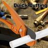 Heavy-Duty Pipe Cutter Precision Cut Multi-Functional Shears PVC Pipe Shears  Professional Use