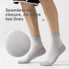 Men's Breathable Sweat-absorbing Socks, Mid-calf Net Socks, Student Socks, Business Men's Casual Socks, Short Socks