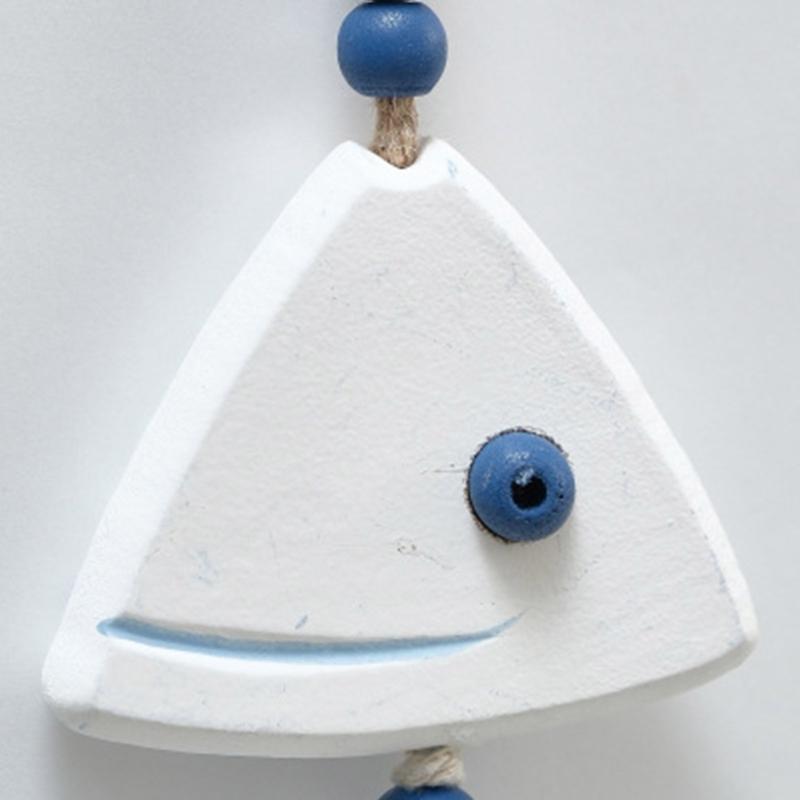 Fish Bone Wind Chimes,Wood Wind Bells for Outside,Fish Windchime,Outdoor Hanging Decors for Patios,Garden,or Cabin Gift