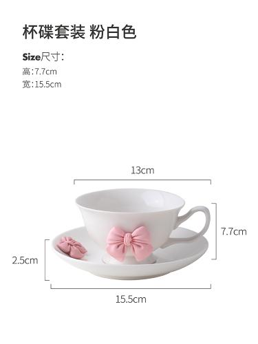 Girl Butterfly Ceramic Mug Afternoon Tea Cups Coffee Mug  Water Cup Milk Tea Cups Breakfast Cup Milk Mugs Juice Mugs Drinkware