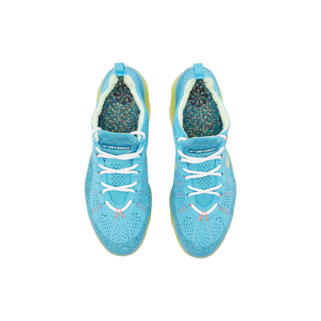 Nye Nike Air VaporMax 2023 Flyknit Baltic Blue Citron Tint DV1678-400