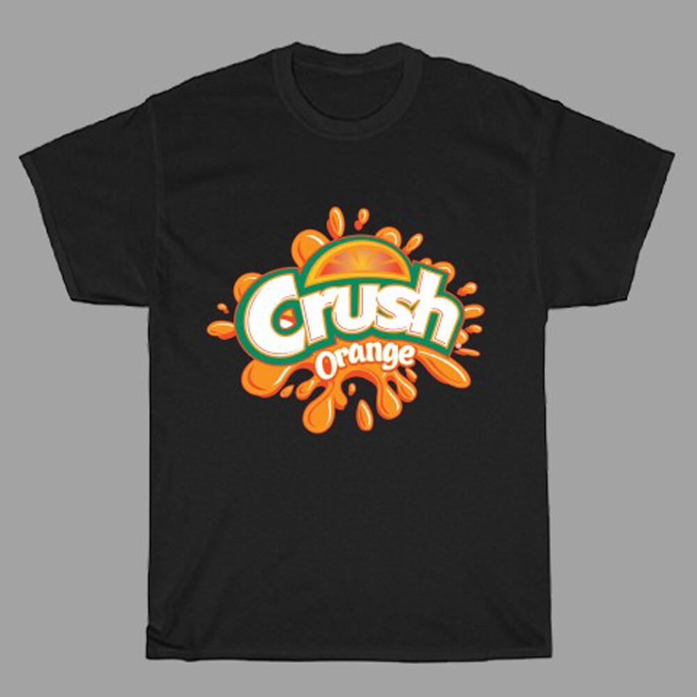 Crush Orange Soda Men#039;s Black Size S to 3XL Unisex T-Shirt S