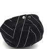 Striped Flat Cap Unisex Ivy Gatsby Newsboy Hat Adjustable Driving Cabbie Cap Casual Summer