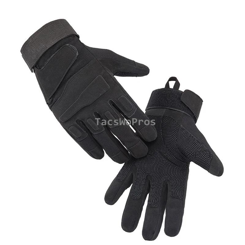 Half Full Finger Gloves Airsoft Paintball Hunting Shooting Durable Gloves for Hiking Climbing Fishing Anti-Slip Glove