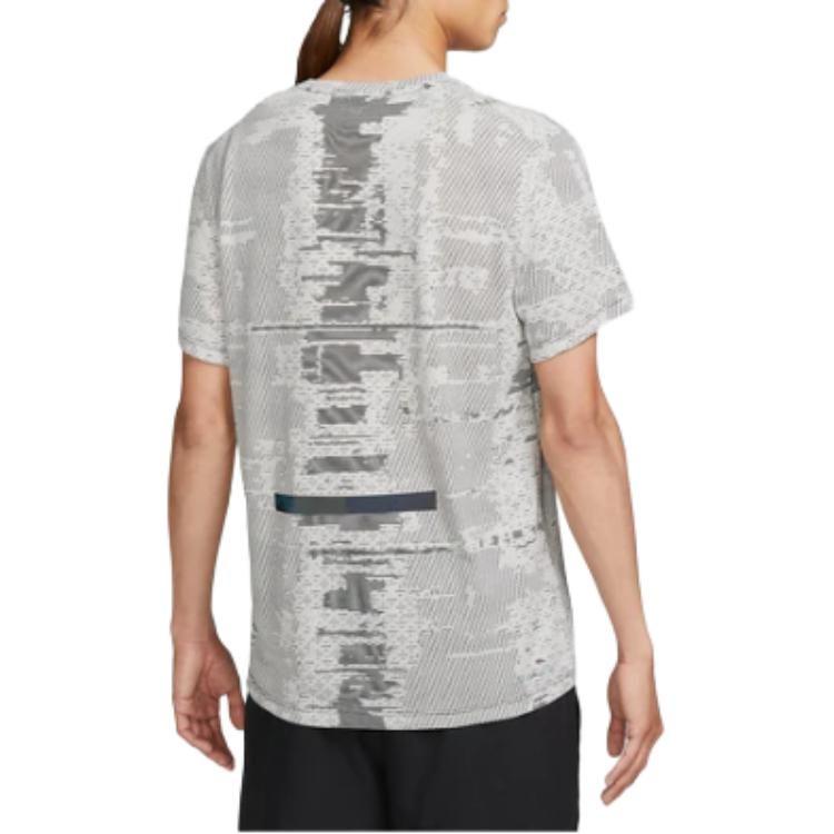 Nike Running T Shirt Men's Gray FB6869-030