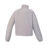 FILA Fleece Knit Long Sleeve Solid Color Fitness Top Women tops A11W621504FGY