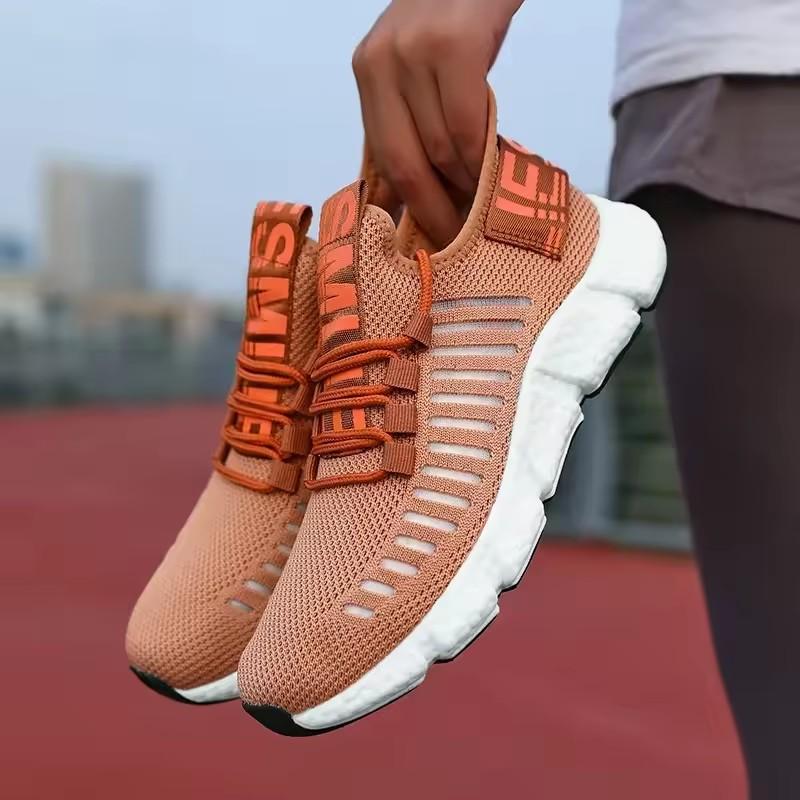 

Women s Trendy Sneakers Comfortable Breathable Mesh Casual Lace Up Shoes Outdoor Jogging Track Field Lightweight Tennis Shoes 36