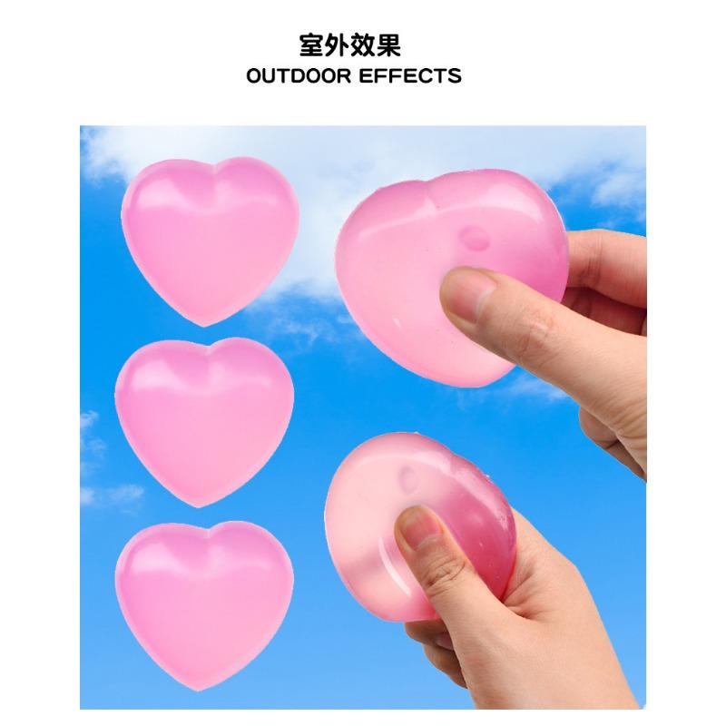 Large Light Changing Strawberry Squeeze Toy Creative Stress Relief Decompression Toy