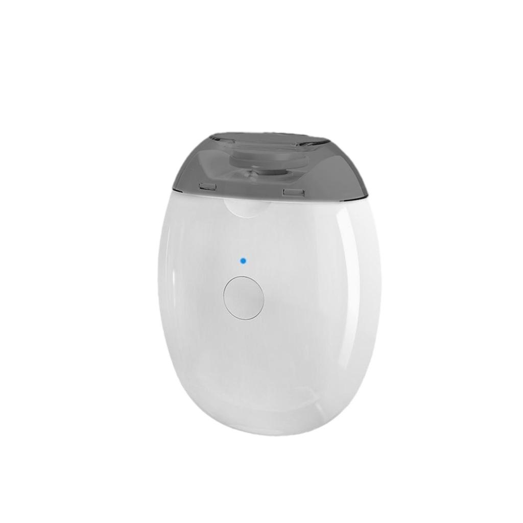 Electric Nail Cordless Automatic Fingernail Trimmer USB Cutter Scraps Storage PP Material