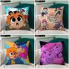 Scott Pilgrim Vs The World Pillow Case Cushion Cover Soft Cute Throw Pillow Case For Car Sofa Pillowcase Polyester With Zipper