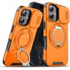 Shockproof Heavy Hard Case with Stand for iPhone 16 Pro Max 15 Pro Max 14 Pro Max