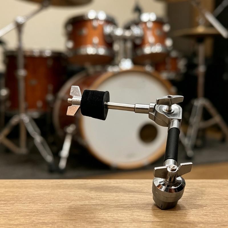 Quick Lock Cymbal Mount Adapter Adjustable Cymbal Holder Clamp For Secure Drum Set Attachment Easy to Installation