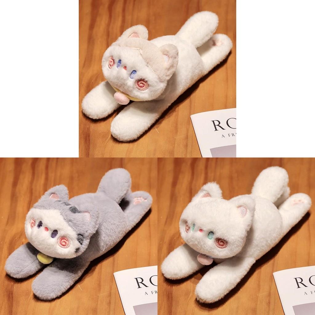 Cat Ring Clap Plush Toy Wristband Bracelet Decoration Kids Gift Cute Cartoon