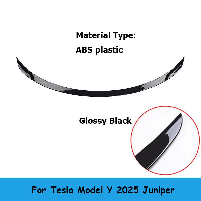 Car ABS Spoiler For Tesla New Model 3 2024-2026 Highland Original High-performance Model Y Juniper Carbon Fiber Accessories