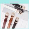 Womens Pu Leather Belt With Metal Pin Buckle For Fashion Casual And Office Wear