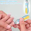 Wiederaufladbarer elektrischer Nagelknipser für Babynägel, Anti-Klemm-Nagelknipser, Nagelpflegeset für Kinder