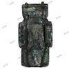 Large Capacity U-shaped Steel Frame Camouflage Backpack