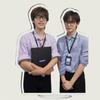 Porteetee Teeteepor 12cm Stand Up Thai TV Your Sky Duang with You Drama Stills Humanoid Stop Sign Vehicles Car Decor Ornaments