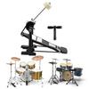 Single Bass Drum Pedal with Felt Beater Stick & Drum Key Kick Drum Pedals for Beginner & Professional Drummers Enduring