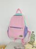 Schoolbag New Student School Bag 1011 New Boys and Girls Large Capacity Backpack Small Fresh Contrast Color Lightweight Backpack