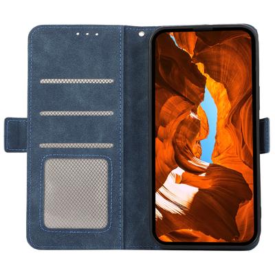 ABEEL For iPhone 12 Pro Leather Case RFID Blocking Wallet Phone Cover Side Magnetic Clasp