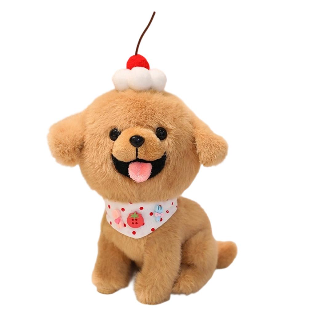 Cute Pet Doll Cartoon Small Dress Up Scarf  Plush Toy Gift
