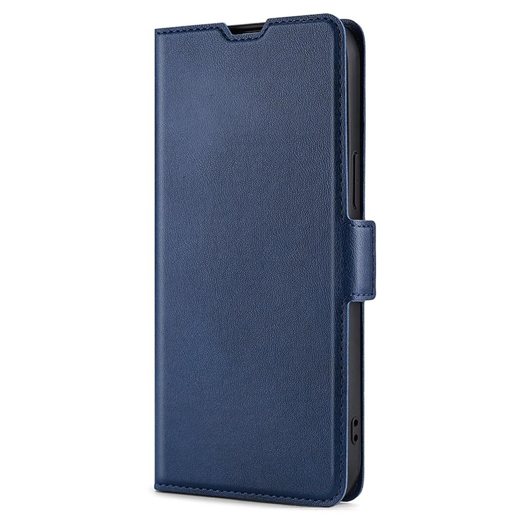 Phone Stand Cover for Oppo Reno8 T 4G PU Leather Card Holder Mobile Phone Protective Cover