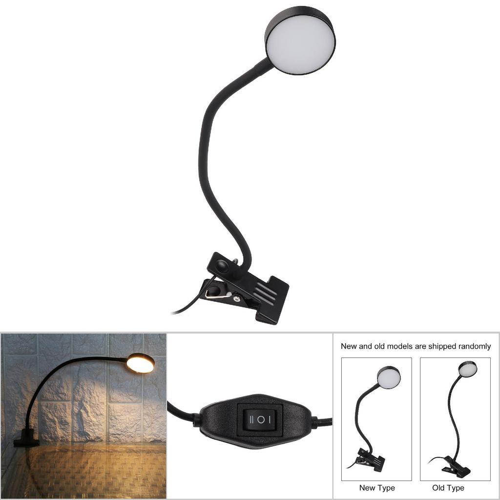 Neue tragbare Permanent-Make-up-Augenbrauen-Tätowierung Tattoo Rding USB-Schreibtischlampe(Silber)